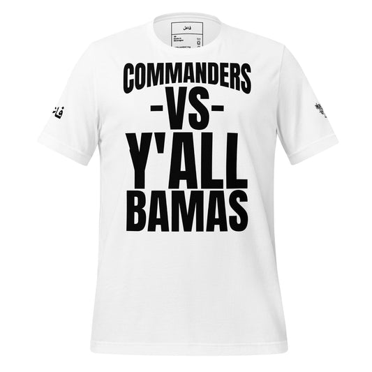 COMMANDERS VS Y'ALL BAMAS